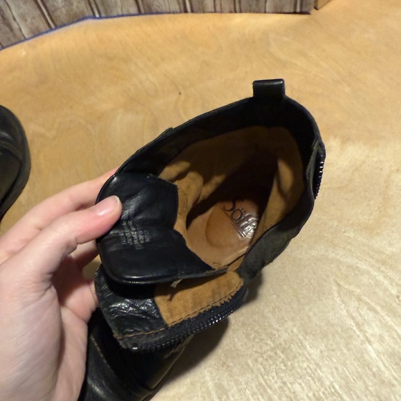 Sofft Black Lace Up Boots - Picture 7 of 10